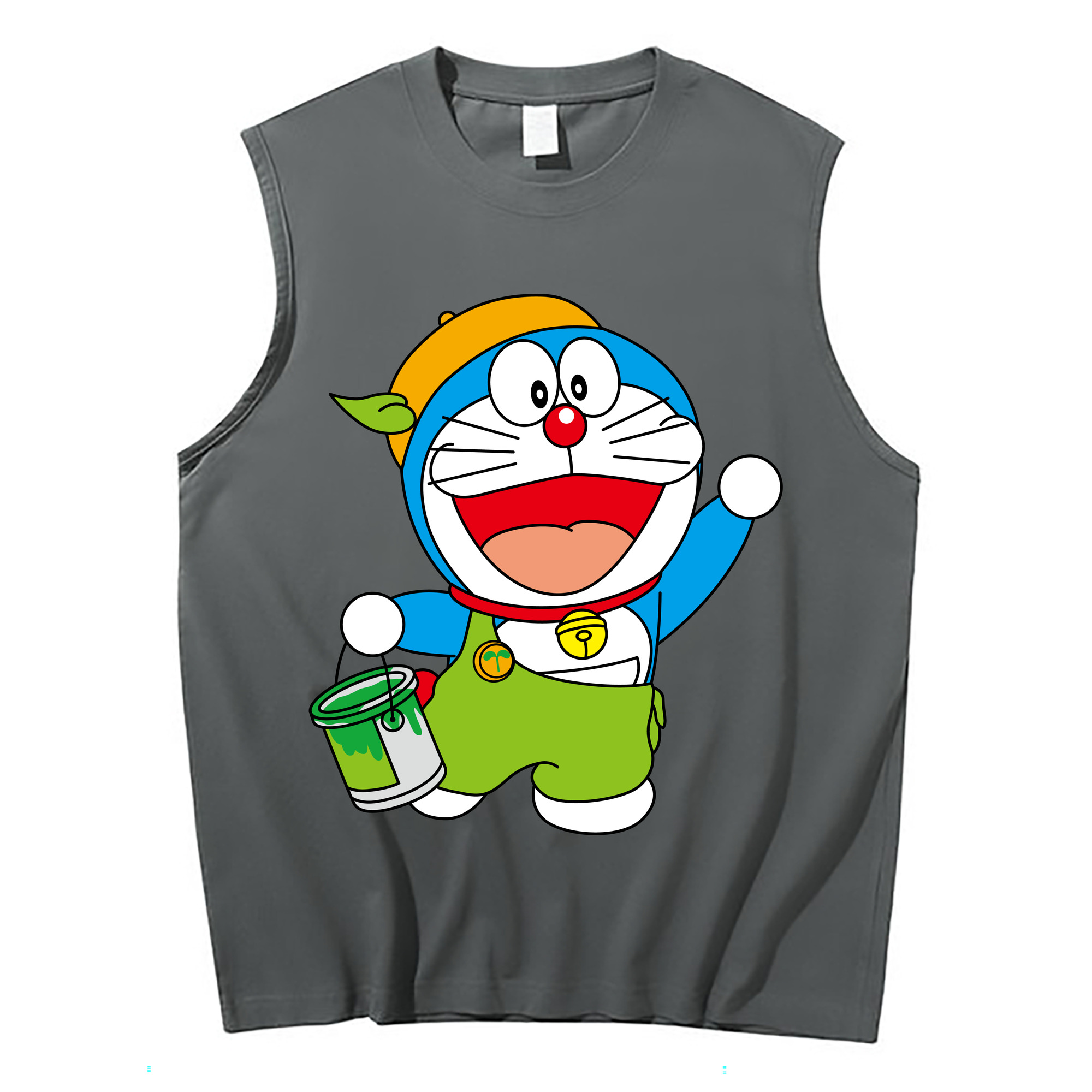 （画像用） ドラえもん Doraemon コットン100％タンクトップ（フロントプリント）